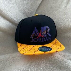 Air Jordan Jumpman SnapBack Adustable Cap- Purple and Gold